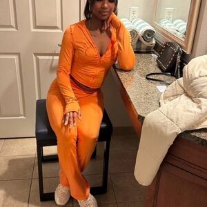 Orange Women's Jumpsuit
